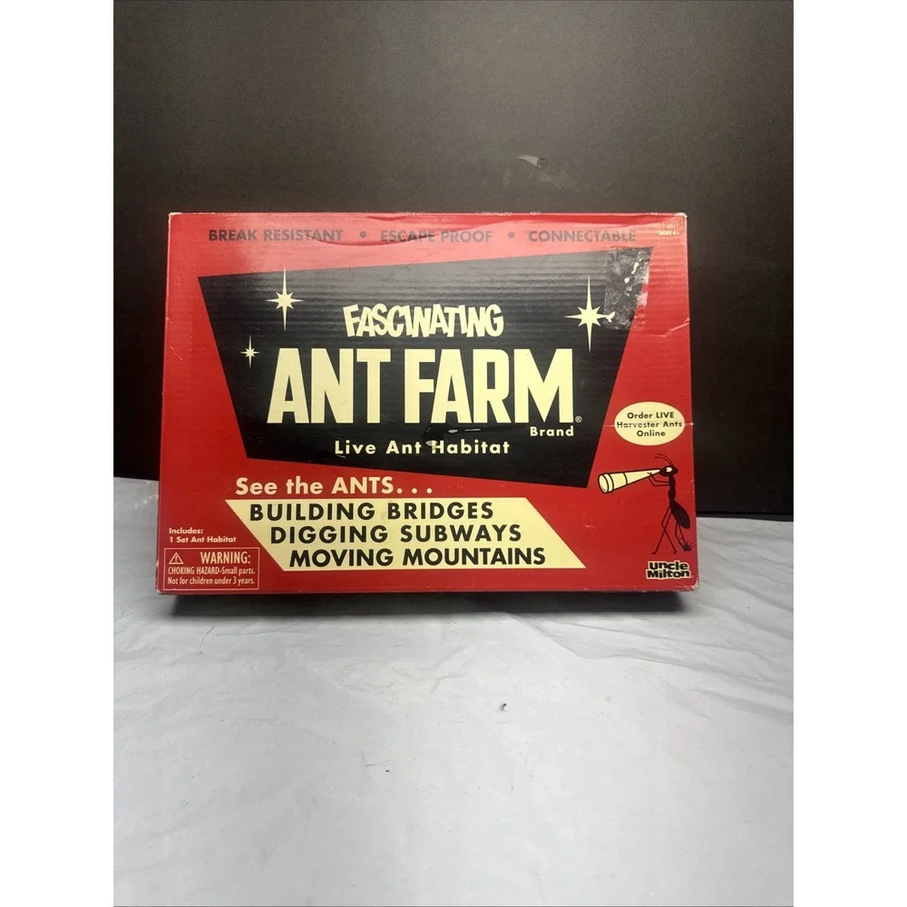 Uncle Milton's Ant Farm - New in original box. Great For Kids To Learn